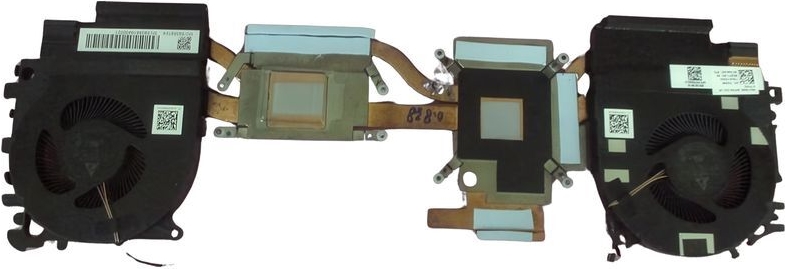 HP Heatsink W/FAN DSC HEATPIPE (M17046-001)
