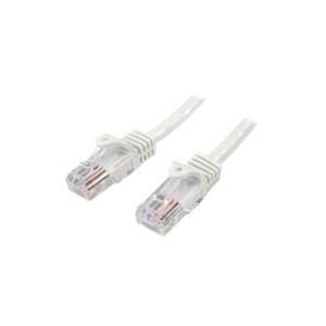 StarTech.com Snagless Cat 5e UTP Patch Cable (45PAT2MWH)