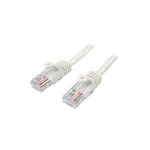 StarTech.com Snagless Cat 5e UTP Patch Cable (45PAT2MWH)