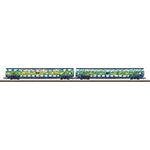 Märklin 87306 Z Doppelstockwagen-Set Touristik 1 der DB AG 2 Doppelstock-Mittelwagen (87306)