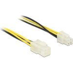 Delock Verlängerungskabel P4 4 Pin Stecker > P4 4 Pin Buchse 30 cm (84954)