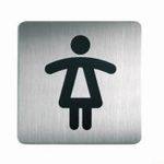 DURABLE PICTO WC Damen 150x150 mm 1 ST 495623