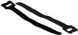 ACT CT4006 Kabelbinder Kabelbinder mit Klettverschluss Nylon - Polypropylen (PP) Schwarz 20 Stück(e) (CT4006)