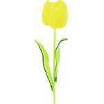 EUROPALMS Kristalltulpe, Kunstblume, gelb 61cm 12x (82600207)