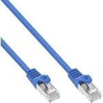 InLine® Patchkabel, F/UTP, Cat.5e, blau, 1,5m (71514B)