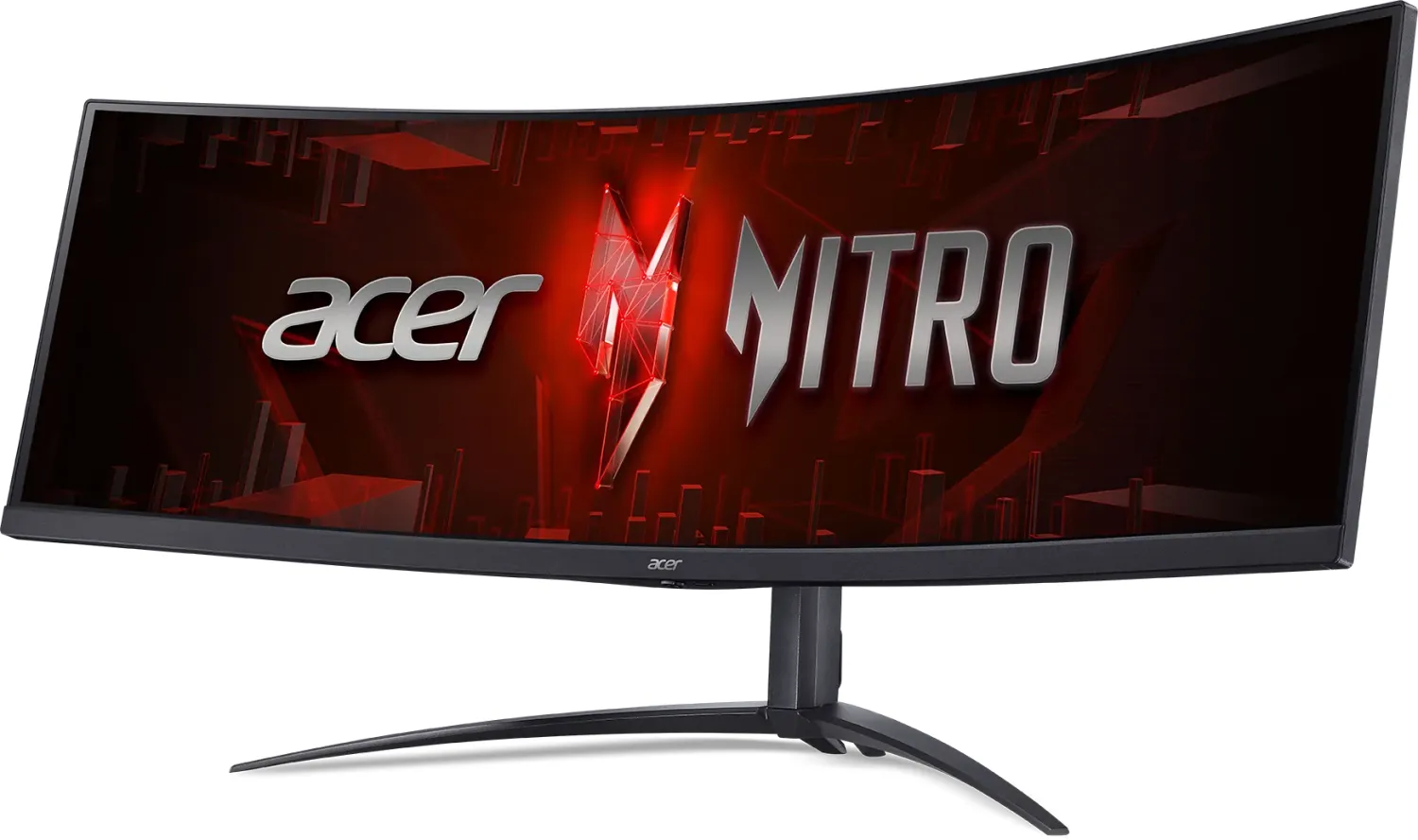 Acer NITRO XZ2 XZ452CUVbemiiphuzx Computerbildschirm 113 cm (44.5") 5120 x 1440 Pixel UltraWide Quad HD LED Schwarz (UM.MX2EE.V01)