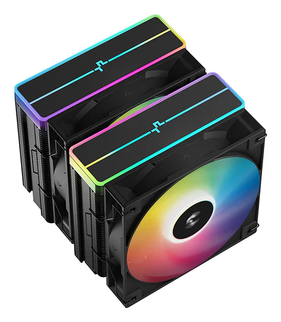 Deepcool AG620 BK ARGB V2 CPU-Luftkühler 2x 120 mm Schwarz