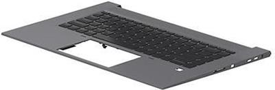 HP Cover Top w/ Keyboard BL SR SP (M74255-071)