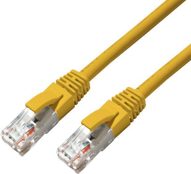 Microconnect MC-UTP6A05Y Netzwerkkabel Gelb 5 m Cat6a U/UTP (UTP) (MC-UTP6A05Y)