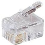 S-Impuls Western Stecker RJ10, 4P4C (10 Stück) (TC 72039-SET 10)