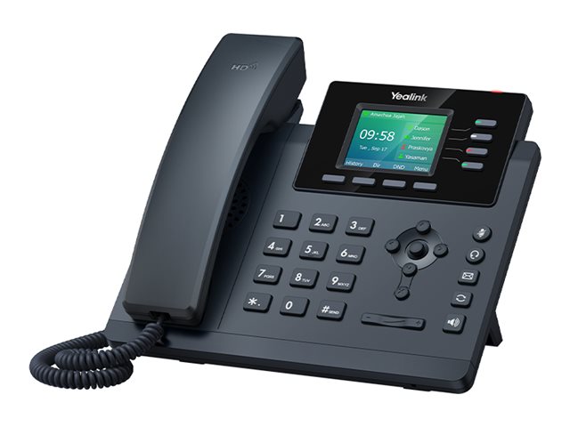 Yealink SIP-T34W VoIP-Telefon 4 Leitungen Classic Gray