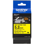 Brother HSe-611E Schwarz auf Gelb (HSE611E)