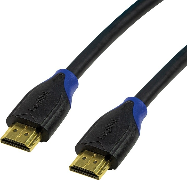 Logilink High Speed with Ethernet HDMI mit Ethernetkabel HDMI (M) bis HDMI (M) 15 m Schwarz 4K Unterstützung (CH0067)  - Onlineshop JACOB Elektronik