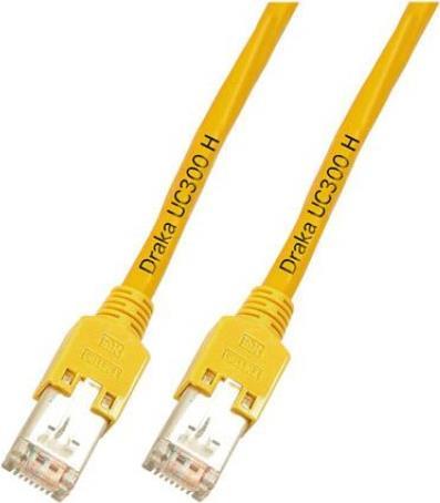 EFB-Elektronik RJ45 Patchkabel Cat.5e F/UTP LSZH Draka UC300 TM11 gelb 1,5m Hersteller: EFB Elektronik (K8075.1,5)