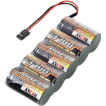 Reely Modellbau-Akkupack (NiMh) 6 V 3700 mAh Zellen-Zahl: 5 Sub-C Side-by-Side JR (RE-7856835)