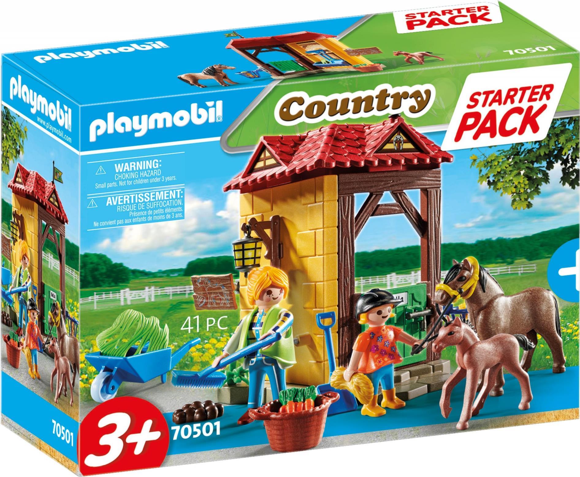 Playmobil Country Starter Pack Reiterhof - Junge/Mädchen - 3 Jahr(e) - Kunststoff - Mehrfarben (70501)