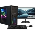 CAPTIVA PC Power Starter R80-007 TFT Bundle (Ryzen 5 5600G/SSD 1TB/32768/DVD-RW/MSI/WLAN/Windows 11 Home 64-bit) (80007)