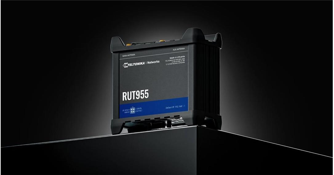 Teltonika RUT955 WLAN-Router 300 Mbps Schwarz