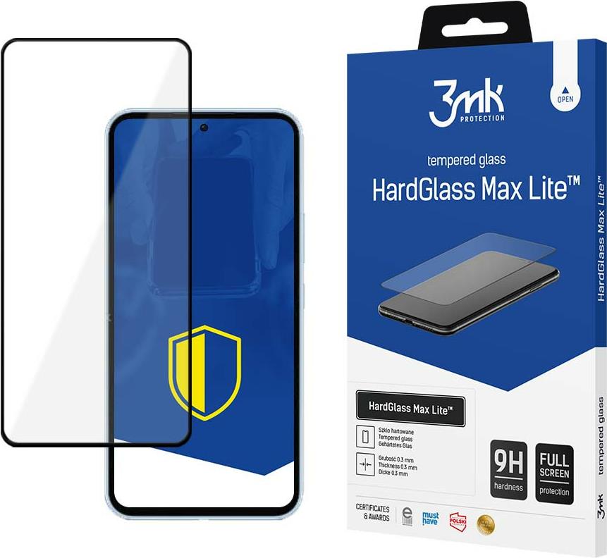 3mk HardGlass Max Lite Black pro Samsung Galaxy A35/A55 5G (5903108555401)