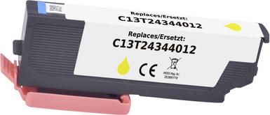 Renkforce Druckerpatrone ersetzt Epson T2434XL 24XL C13T24344012 Kompatibel Gelb RF-ET2434XLY (RF-6728560)