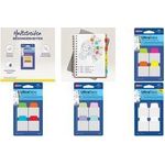 AVERY Zweckform Haftstreifen UltraTabs Pastell, 25,4 x 38 mm beschreibbare Taben, aus Polyester, papierbeschichtete - 1 Stück (74761)