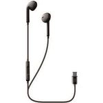 Cellularline Orbit Kopfhörer Kabelgebunden im Ohr Anrufe/Musik USB Typ-C Schwarz (AUORBITTYPECK)