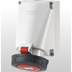 MENNEKES 136A. Anzahl der Pole: 5P, Referenz: 6 h. Produktfarbe: Schwarz, Rot, Weiß, Internationale Schutzart (IP-Code): IP67. Eingangsspannung: 400 V, Stromstärke (maximal): 63 A, Eingangsfrequenz: 50 - 60 Hz. Anzahl enthaltener Produkte: 1 Stück(e) (136A)