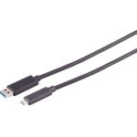 S/CONN maximum connectivity Optisches USB-A Anschlusskabel, USB-C, 3.2, 10G, 50m (30-39505)