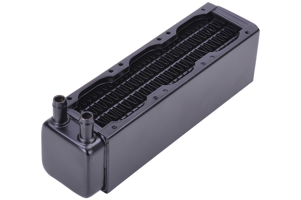 Alphacool NexXxoS XT45 Full Copper 40mm Triple Kühlsystem Schwarz