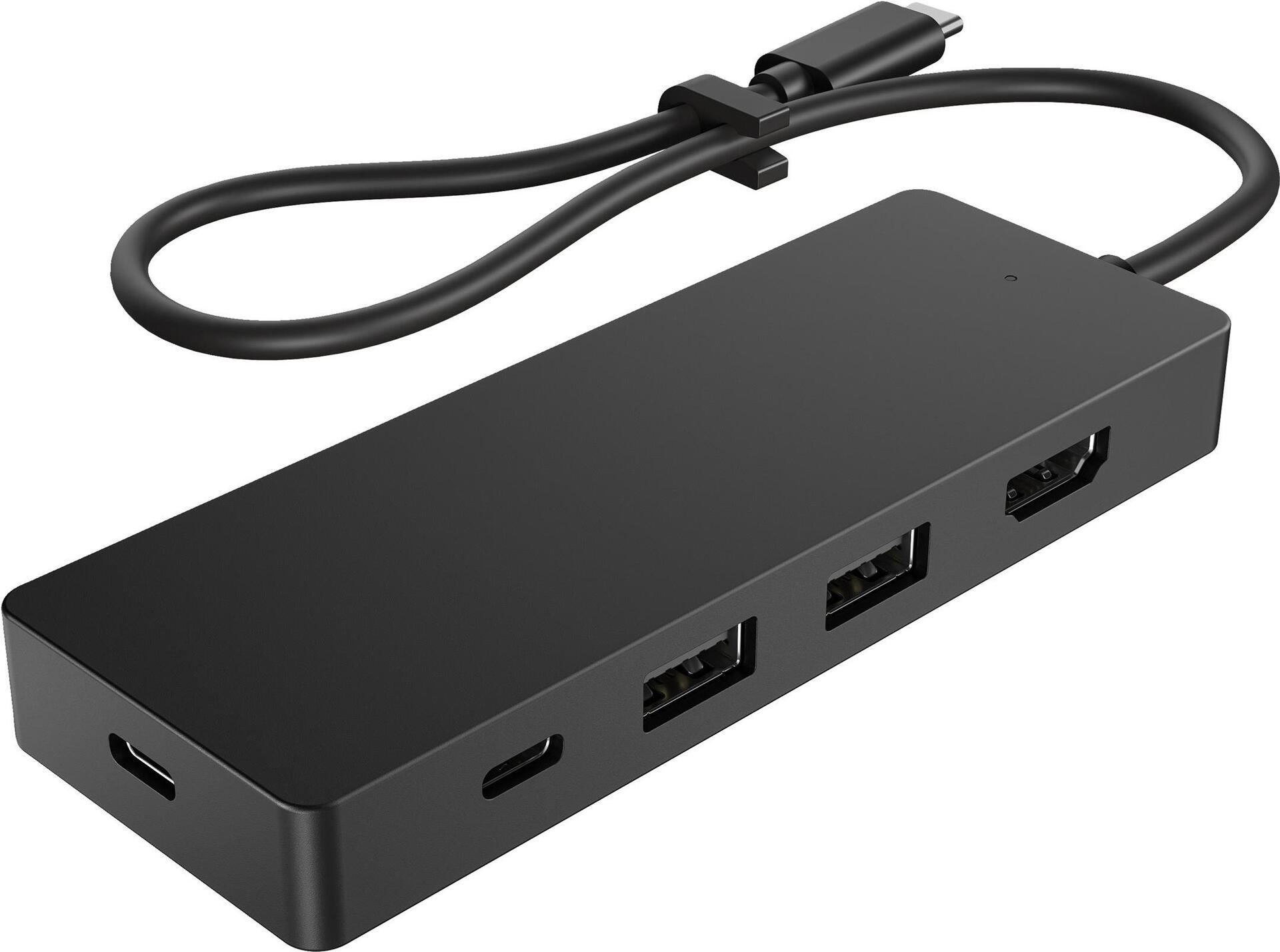 HP USB-C Travel Hub G3 Dockingstation USB-C HDMI Schwarz