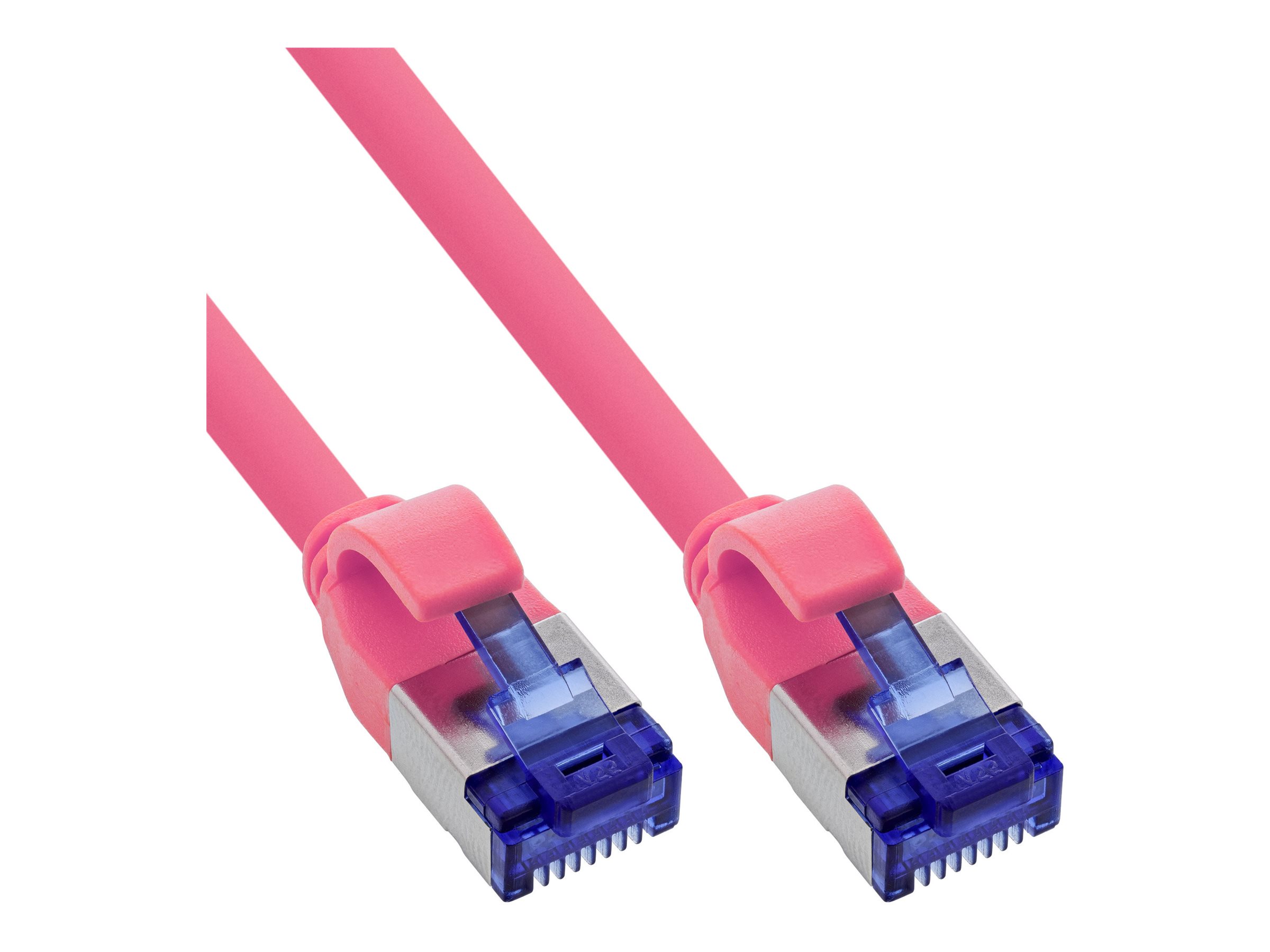 InLine Slim Patchkabel Cat.6A S/FTP 30 m Magenta