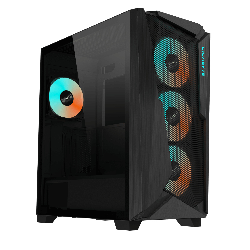 Gigabyte C301G V2 Midi Tower Schwarz