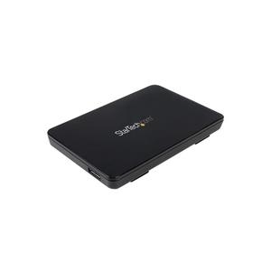 StarTech.com USB 3,1 Gen 2 (10Gbps) Tool-free Enclosure for 2.5" SATA Drive (S251BPU313)