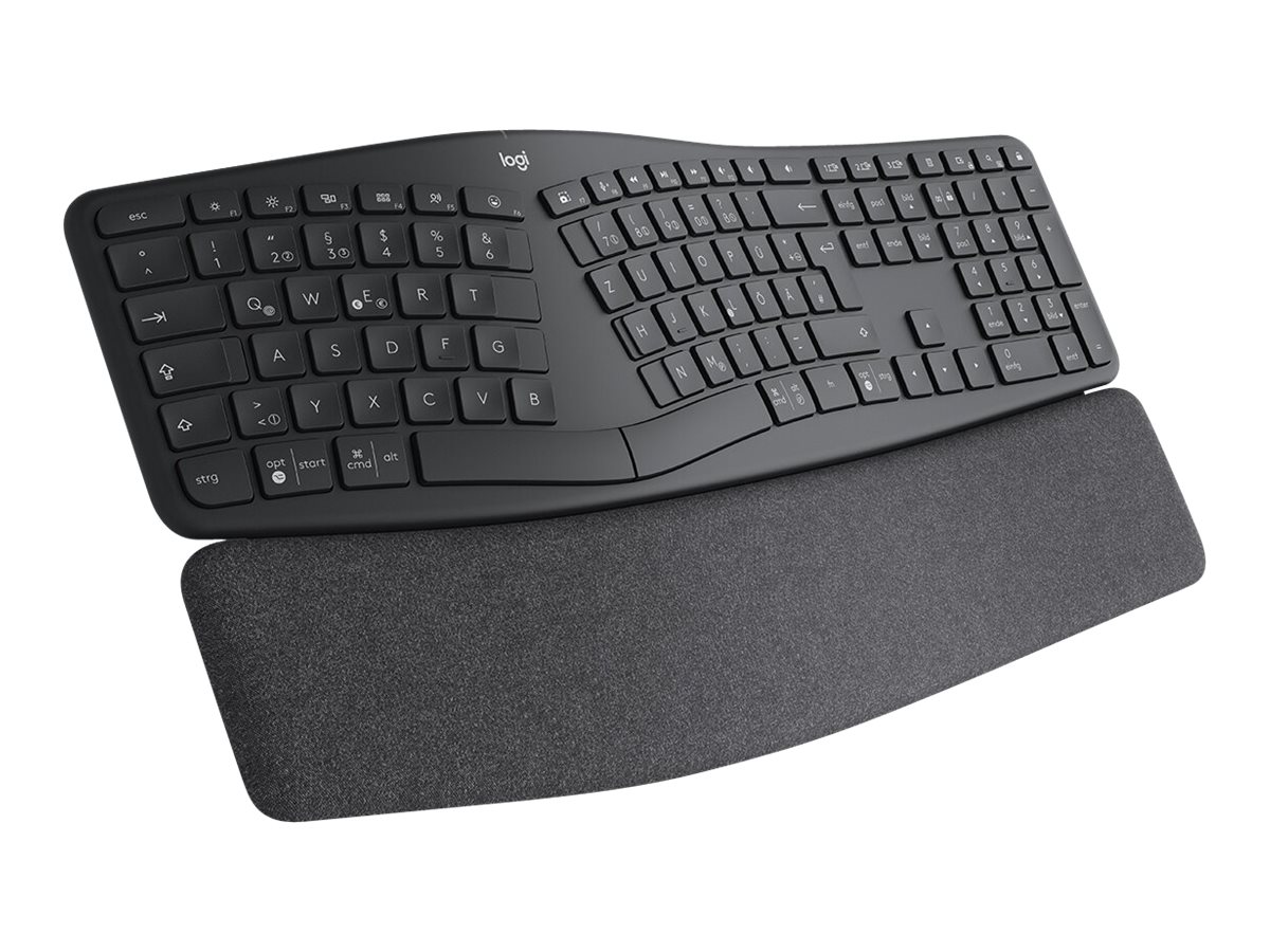 Logitech Ergo Series ERGO K860 for Business Tastatur QWERTZ Graphite