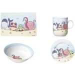 Ritzenhoff & Breker Müslischale "UNTERWASSERWELT" aus Porzellan, spülmaschinengeeignet, Durchmesser: 170 mm - 6 Stück (426502)