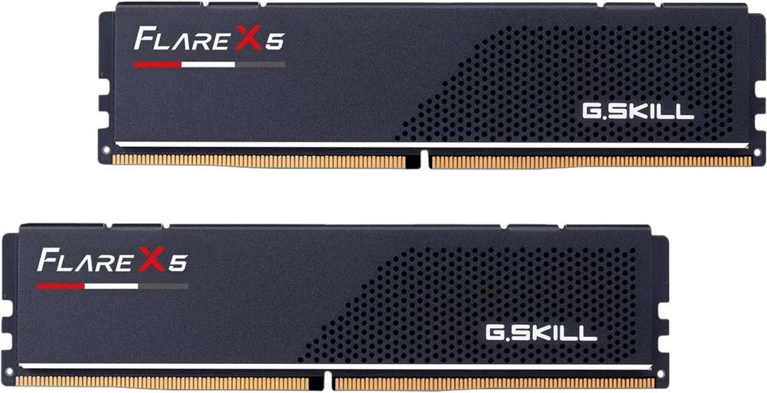 G.Skill Flare X5 DDR5 32 GB RAM 2 x 16 GB 6000 MHz CL30 Low Profile Schwarz