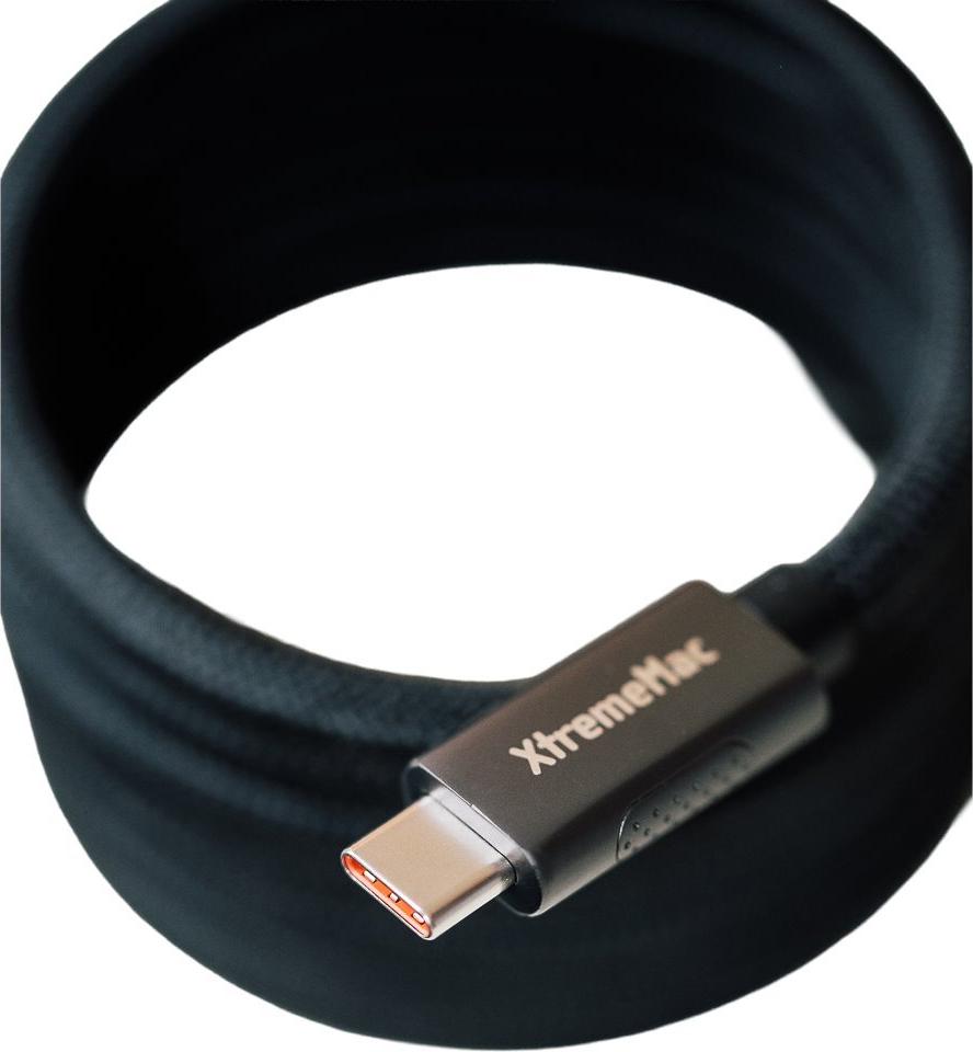 XWH-XMG2-13 XTREMEMAC USB-C KABEL 1,5m 240W magnetisch Schnelllader schwarz (XWH-XMG2-13)