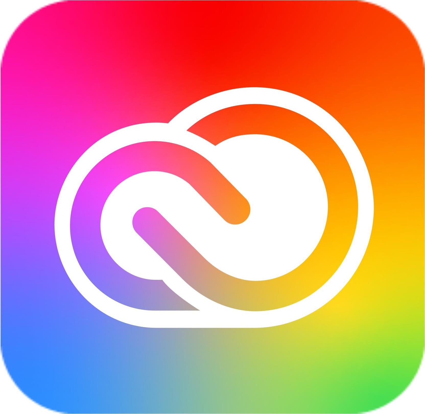 ADOBE VIP-C Creative Cloud for teams All Apps with Adobe Stock Subscription Renewal 12M Level 1 1-9