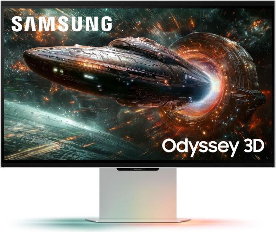 Samsung Odyssey 3D G90XF, 27 Zoll 4K Gaming Monitor, 165Hz, IPS, 3D, G-SYNC Compatible [Energieklasse F] (LS27FG900XUXEN) (B-Ware)