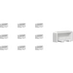 GIRA Zubehörset 10 x Endkappe Phasenschiene (831500)