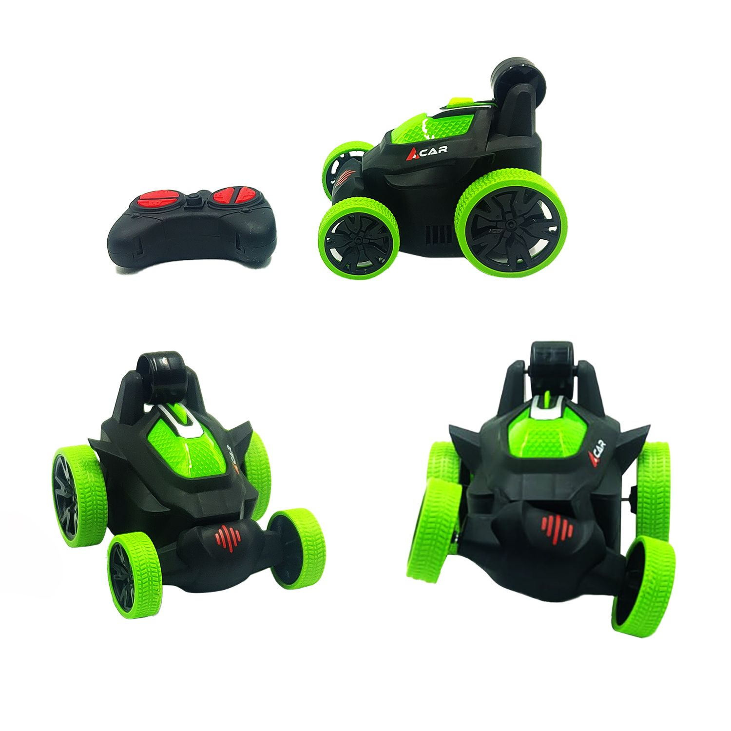 Mad Monkey RC Stunt Auto Elektromotor Schwarz/Grün/Rot