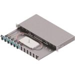 ZVK LSB1A113 LWL-Spleißgehäuse Basic 1HE 6x SC-Duplex Standard OM3 ausziehbar (LSB1A113)