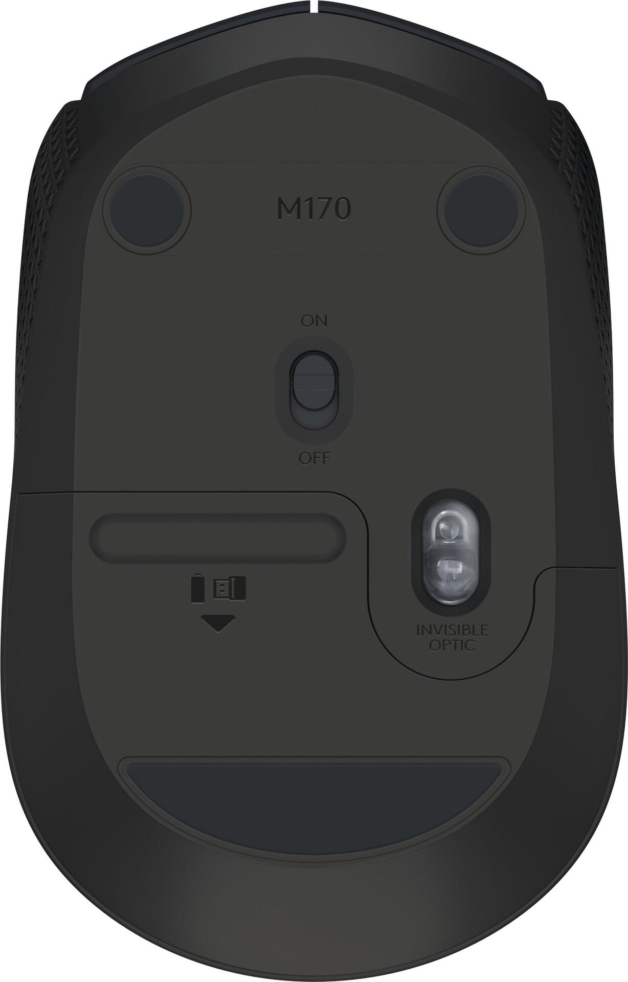 Logitech B170 Maus Schwarz