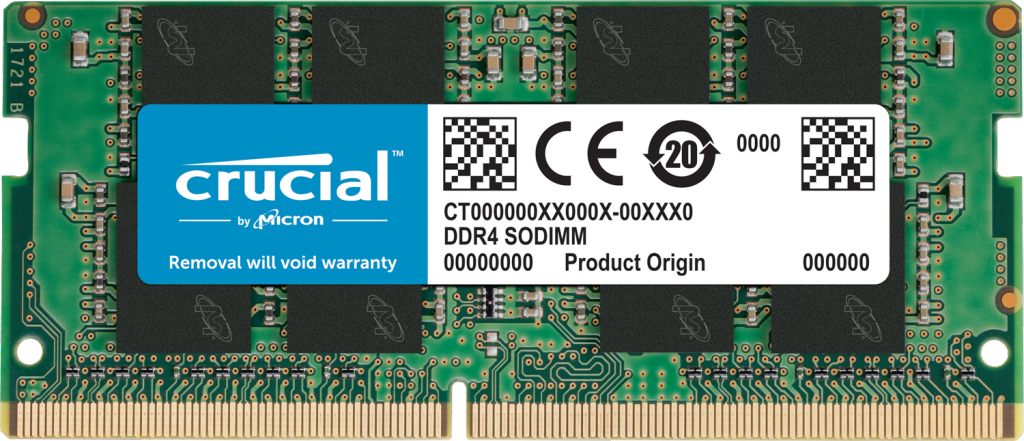 Crucial 16GB DDR4 3200 MT/s SODIMM 260pin (CT16G4SFRA32A) (geöffnet)