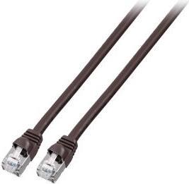 EFB-Elektronik RJ45 Patchkabel S/FTP, Cat.6, PVC, kurze Tülle, UL, 6m, schwarz Hersteller: EFB Elektronik (K2460.6)