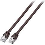 EFB-Elektronik RJ45 Patchkabel S/FTP, Cat.6, PVC, kurze Tülle, UL, 6m, schwarz Hersteller: EFB Elektronik (K2460.6)
