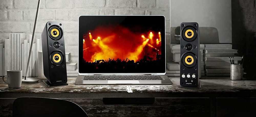 Creative GigaWorks T40 Series II 2.0 Lautsprechersystem 32 Watt Glanzschwarz