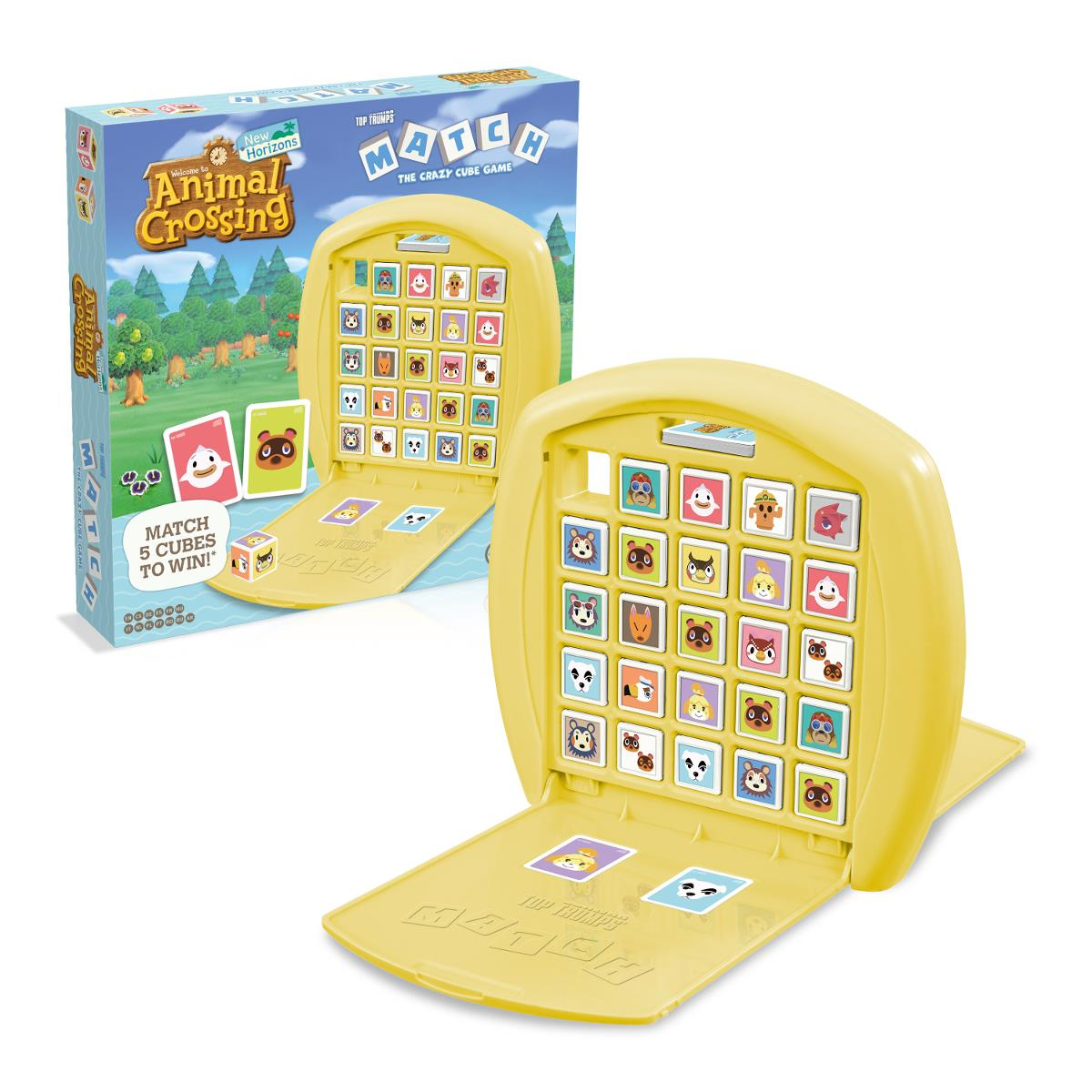 Winning Moves Top Trumps Match Animal Crossing Brettspiel ab 4 Jahre für 2 Spieler