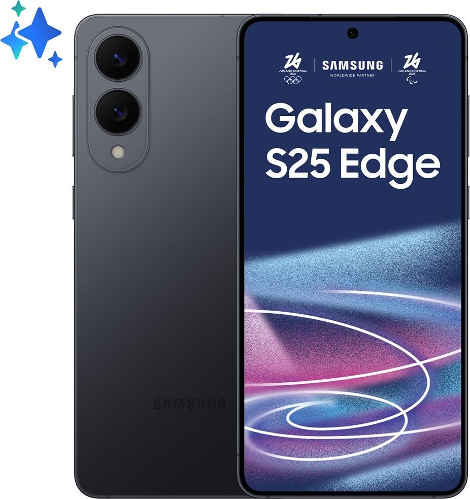 Samsung Galaxy S25 Edge 6,7" OLED 12 GB RAM 256 GB Titanjetblack