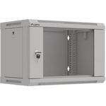 LANBERG 19" 6U 540x350 Wandgehäuse Glastür (FlatPack) gr (WF03-5306-10S)